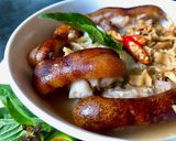 Hình bước làm 6 của món Bún Giả Cầy - Đặc Sản Nam Định
