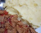 A picture of step 7 of Mashed Potatoes served with Sossi soya Chunks.