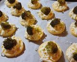 Foto del passaggio 3 della ricetta Dischi di polenta con provola e broccoli 🎄