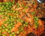 A picture of step 8 of Matar Mushroom.