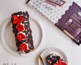 Cara Membuat Blackforest roll cake 3