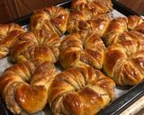 Narancsos-diós koszorú recept fázis 12 fotója