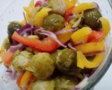 Pas rețetă Salată de varză Bruxelles 2 fotografie