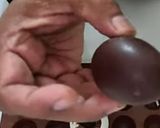 A picture of step 8 of Caramel Chocolate in Egg.