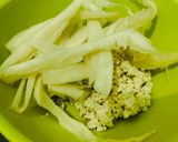 Foto langkah ke 3 dari resep Pepes Tahu Jamur.