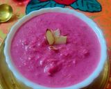 A picture of step 4 of Beetroot Apple Rajgira Kheer.
