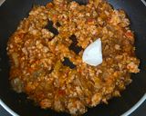 Moussaka ihlette töltött kaliforniai paprika keto, GM recept fázis 2 fotója
