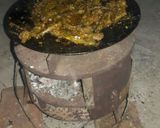 A picture of step 4 of Fry Levti fish.