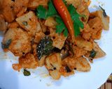 A picture of step 6 of Multigrain Idli Chaat.