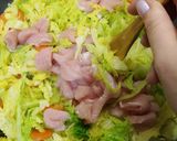 Foto del paso 3 de la receta Repollo con zanahoria y pavo