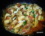 A picture of step 4 of Boneless chicken karhai #ramadankitayari.