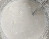 A picture of step 1 of Mokhandi Halwa.