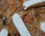 Foto del paso 6 de la receta: Tarta de pollo, zapallo, (coreano) salsa blanca y cebolla
