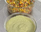 A picture of step 13 of Loaded Fusion Mexican Corn Chaat Jars 🌽🧀.