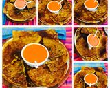 A picture of step 8 of Jowar Masala Chilla.