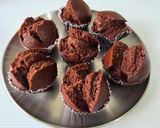 Foto langkah ke 8 dari resep Bolu Kukus Cokelat Gluten Free.