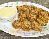 A picture of step 14 of Healthy High Protein Sprouted Green Gram Oats Paneer Tikki.