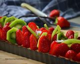 Une image de l'étape 6 de Tarte fraises kiwis.