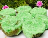 Foto langkah ke 7 dari resep Kue Awug-Awug Pandan Lumer.