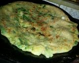 A picture of step 4 of Spring onion paratha.