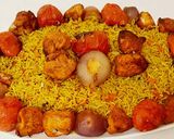 صورة لخطوة 10 من وصفة شيش طاووق ورز بنكهة المشاوي 🍢🍡🍢🍡🍢🍡