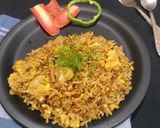 एग फ्राइड राईस (Egg fried rice recipe in marathi) रेसिपी स्टेप 4 फोटो 