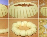 Csokikrémes koszorú recept fázis 5 fotója