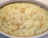 Foto del passaggio 4 della ricetta Risotto con zucchina genovese e gamberetti