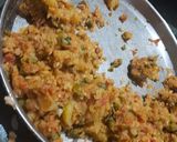 A picture of step 2 of #wd #Veg. burger.