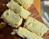 A picture of step 4 of Steamed Bean Curd Rolls (Classic Dim Sum Dish).