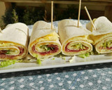 Foto del paso 6 de la receta: Rollitos de tortilla de queso y jamón