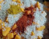 Foto del paso 2 de la receta: Arroz 🥘 cremoso con calabacín/anco 🧡😋