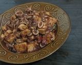 Foto langkah ke 6 dari resep Cumi basah pedas saos tiram mudah dan murah.