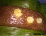 Foto langkah ke 7 dari resep Lemet singkong isi pisang (#PR_MASAKANBUNGKUSDAUN).