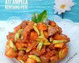 Foto langkah ke 15 dari resep Sambal Goreng Ati Ampela Kentang Pete #Dandelion.
