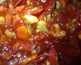 Foto langkah ke 7 dari resep Sosis Asam Manis Pedas.