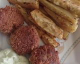 Foto del paso 3 de la receta: Boniatos fritos con zaatar (vegano)