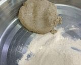 A picture of step 1 of Bajra Rotla.
