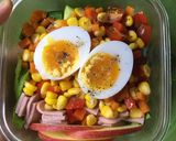 Hình bước làm 4 của món Salad Covid - 19