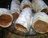 Foto del paso 3 de la receta: Cañoncitos de pastelera y dulce de leche!!!