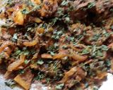 A picture of step 5 of Bitter gourd peel bhaji.