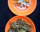 Foto langkah ke 1 dari resep 96. Oseng Cambah Teri Telur Asin.
