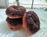 Foto langkah ke 3 dari resep Donat Pumpkin Sourdough.