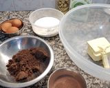 Foto del paso 3 de la receta: Torta de chocolate y peras en almíbar al "te earl grey"