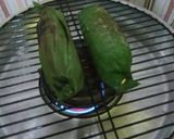 Foto langkah ke 8 dari resep Nasi Bakar Teri & Cumi Asin.