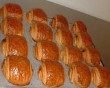 صورة لخطوة 72 من وصفة 🍞🥐عجائب تشكيل العجينة المورقه 🥐🍞