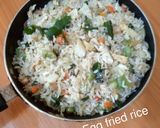 A picture of step 1 of Egg fried rice.
