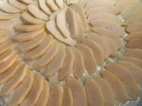Hojaldre de manzana y crema pastelera