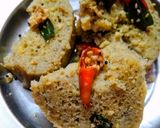 A picture of step 8 of Green Split Moong Dal Dhokla.