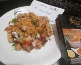 A picture of step 5 of Aloo Chaat😃😃.